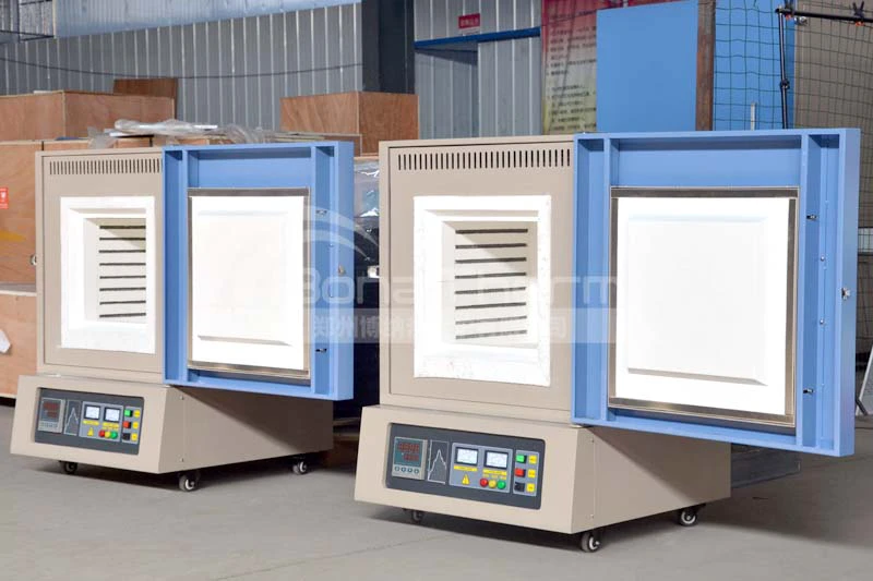 江西某新材料科技公司在博纳热购买两台1400度箱式炉