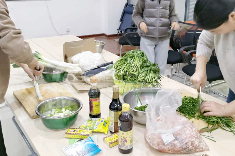 饺子食材